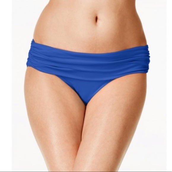 Ralph Lauren Swimwear NWT Women Blue Hipster Bottom 16 - Picture 3 of 9